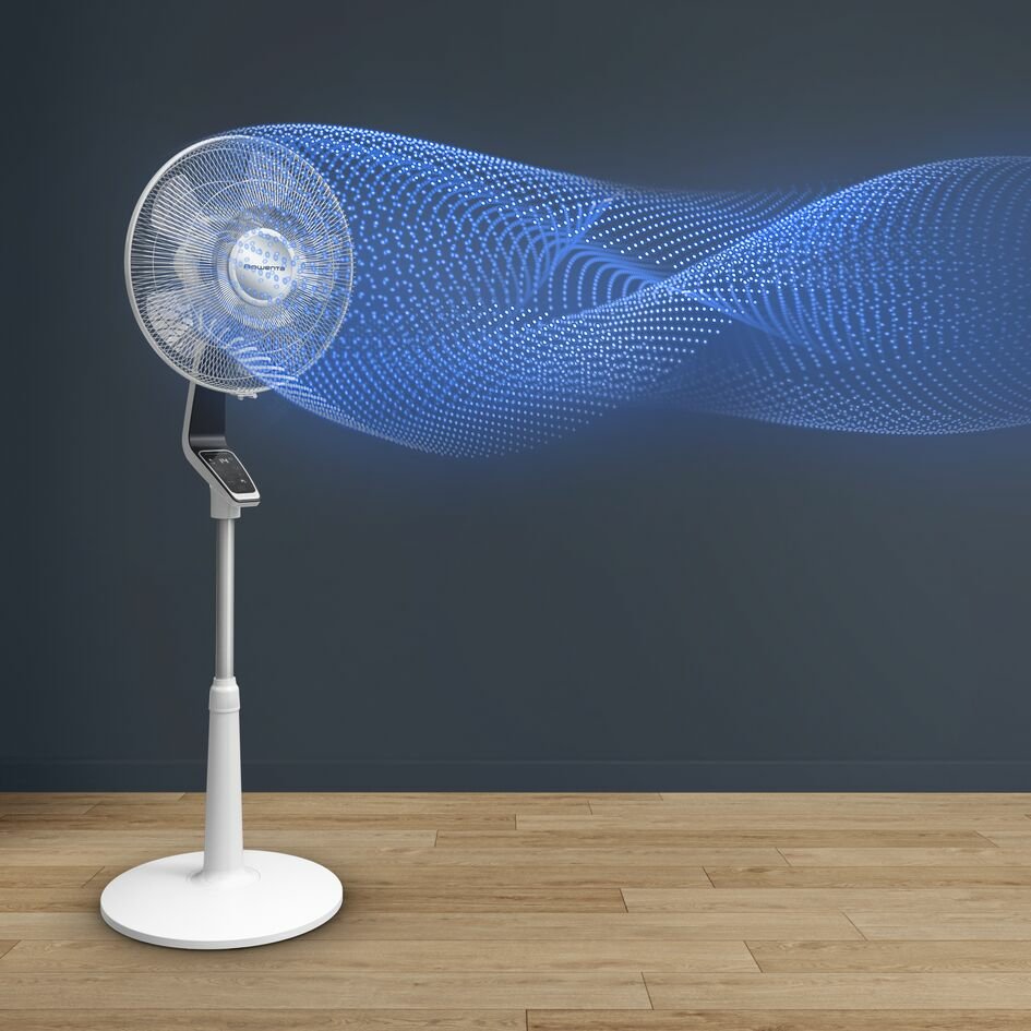 Ventilador Pie Rowenta Vu5690 Turbo Silence Extreme