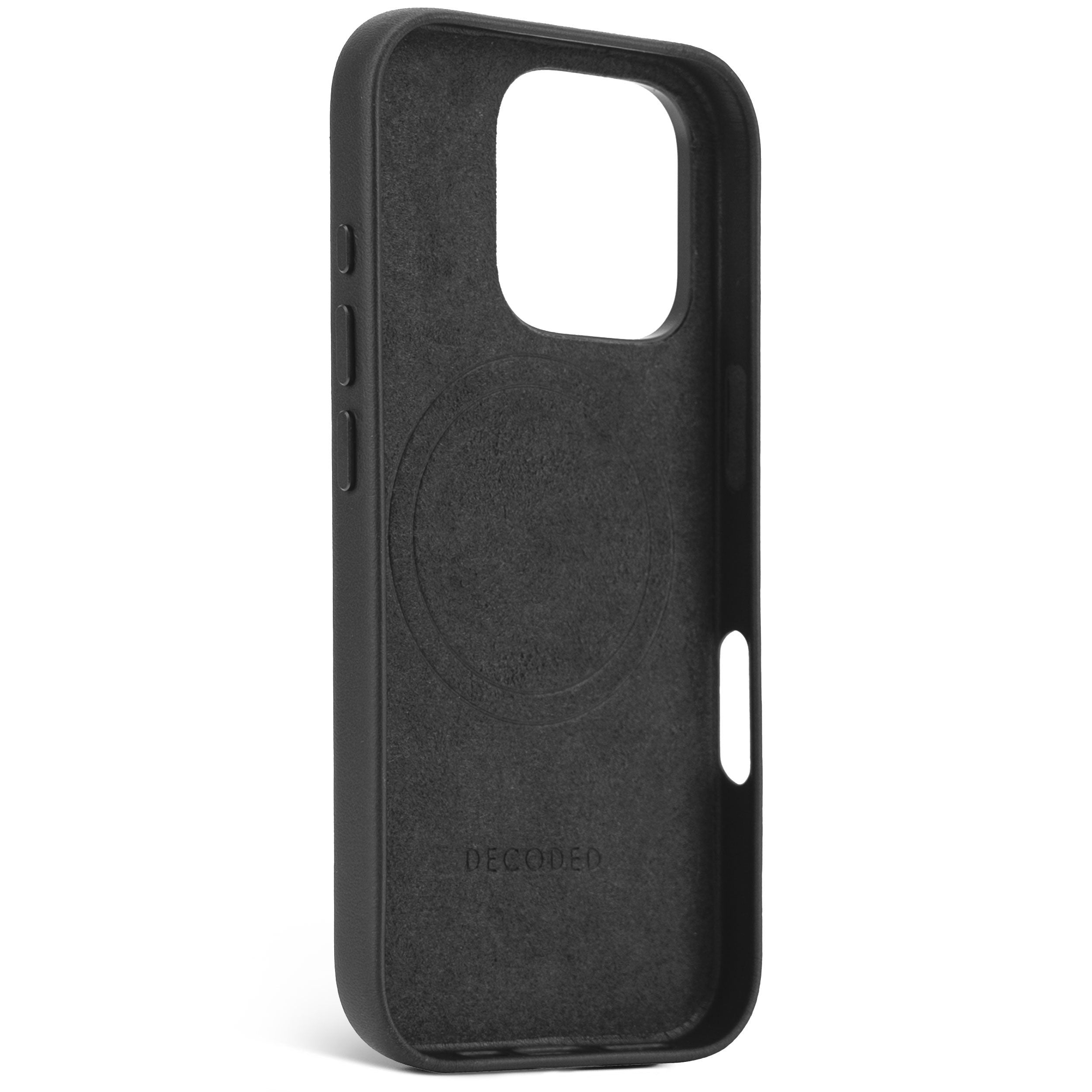 Decoded Leather Case Do Iphone 16 Pro Magsafe Negro