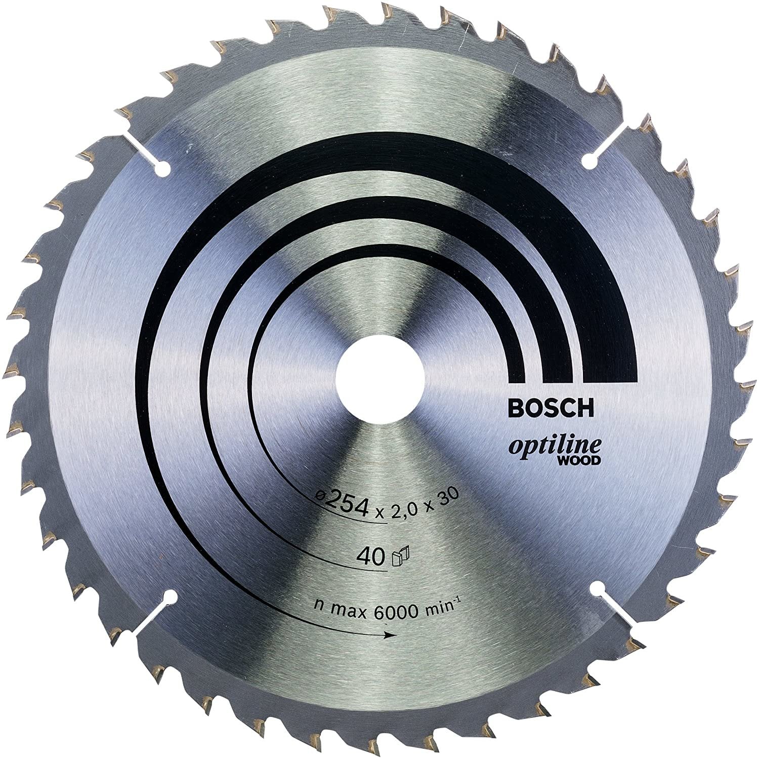 EAN 3165140314473 - Bosch 2608640438 hoja de sierra circular 25,4 cm 1 pieza(s) imagen 1