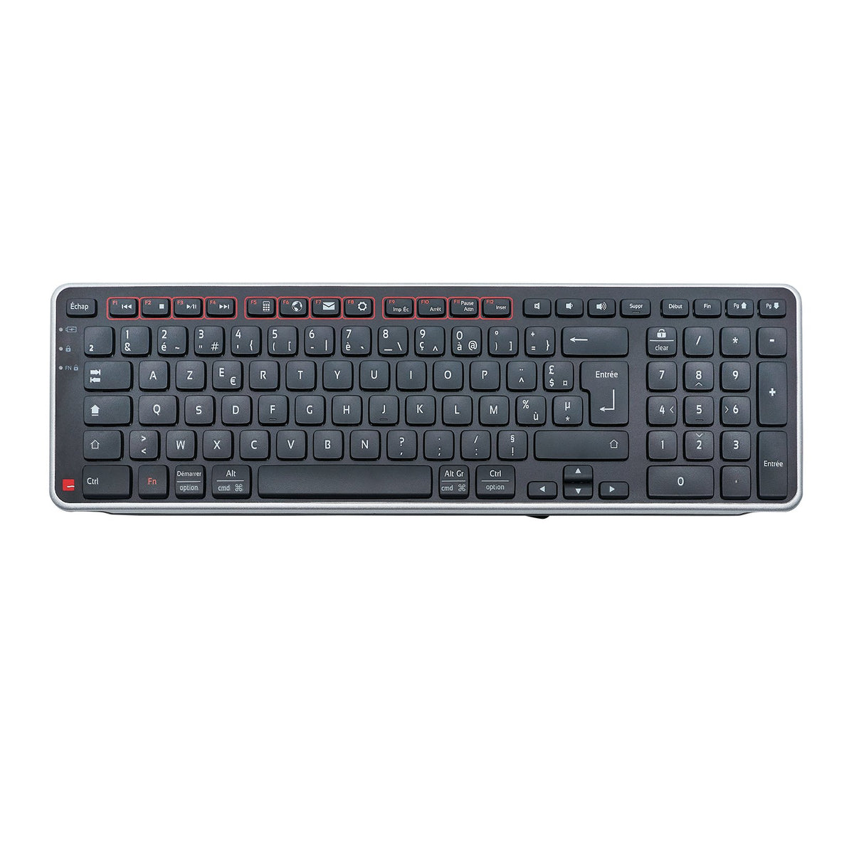 EAN 743870006801 - Contour Design Balance teclado Universal RF inalámbrica + USB AZERTY Francés Negro imagen 1