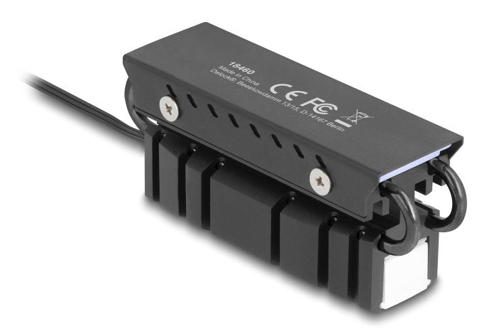 M.2 Kühlkörper Für Ssd 2280 Mit Rgb Led Beleuchtung
