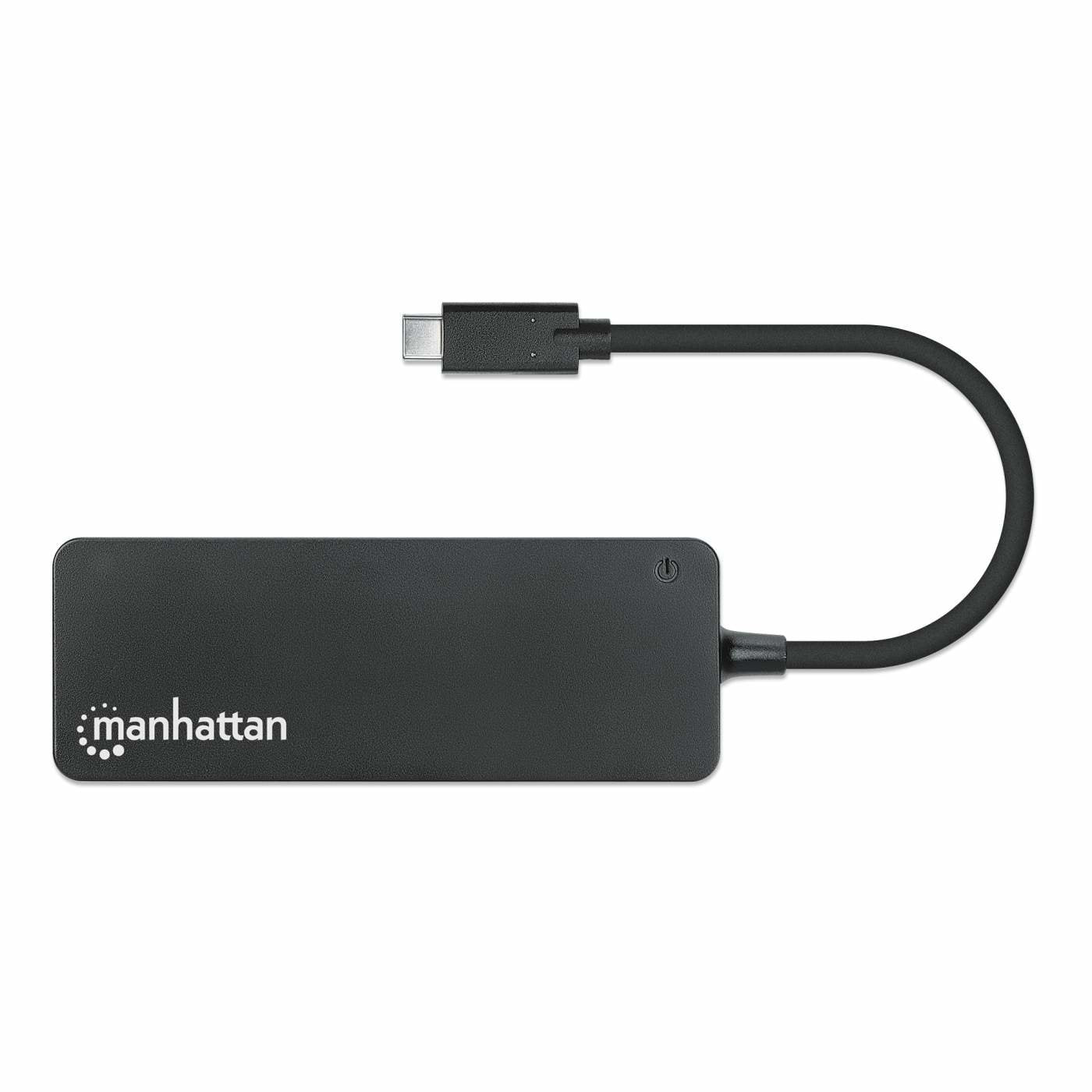 EAN 0766623168410 - Manhattan 168410 hub de interfaz USB Tipo C 5000 Mbit/s Negro imagen 3