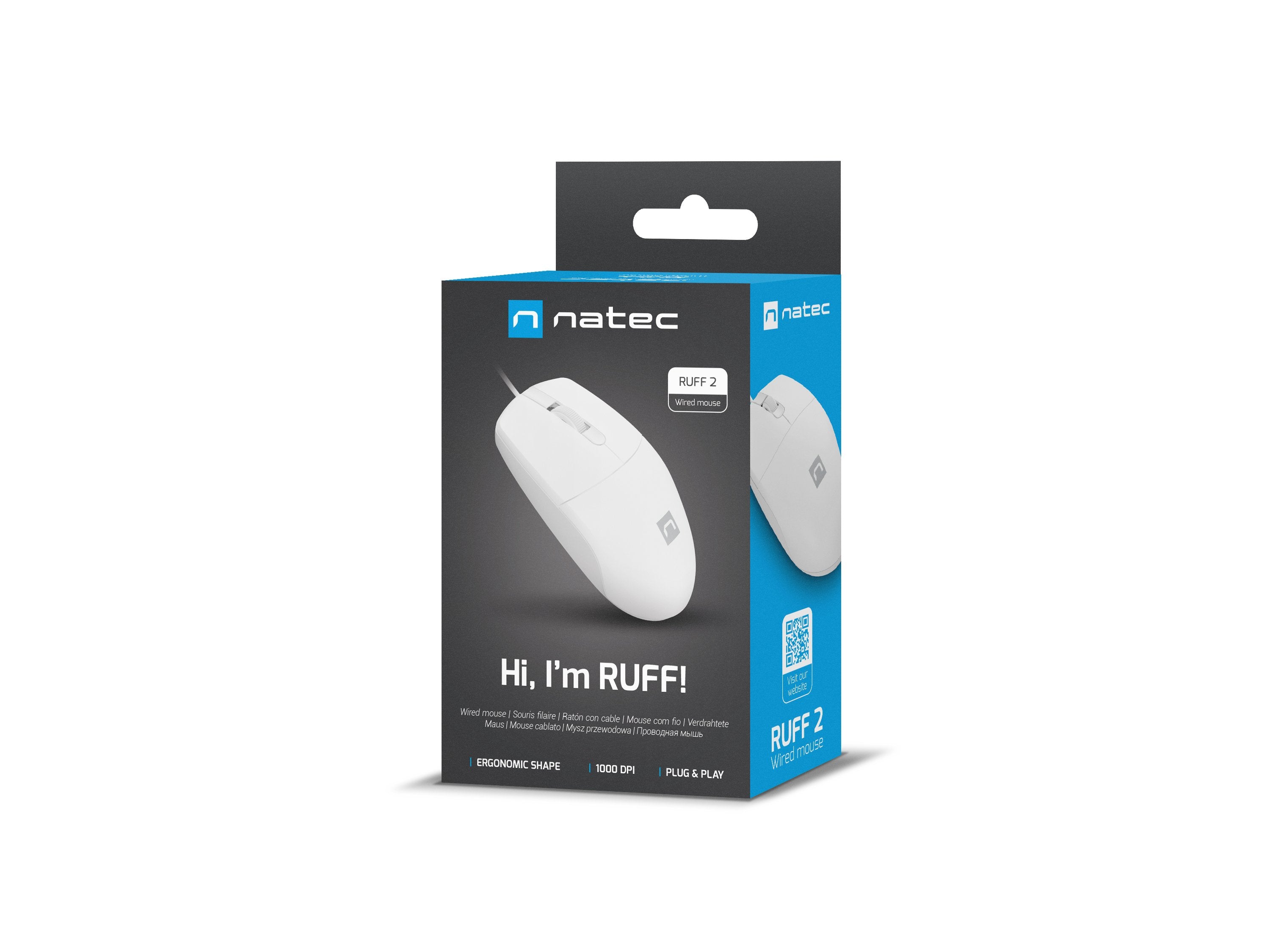 EAN 5901969437294 - NATEC NMY-1988 ratón Oficina USB tipo A Óptico imagen 9