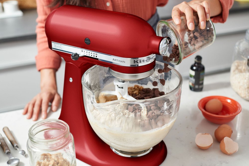EAN 5413184400286 - KitchenAid Artisan 5KSM175PS Batidora de varillas 300 W Rojo imagen 5