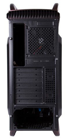 Caja Pc Black Lion It1523 Midi Tower Negro, Burdeos