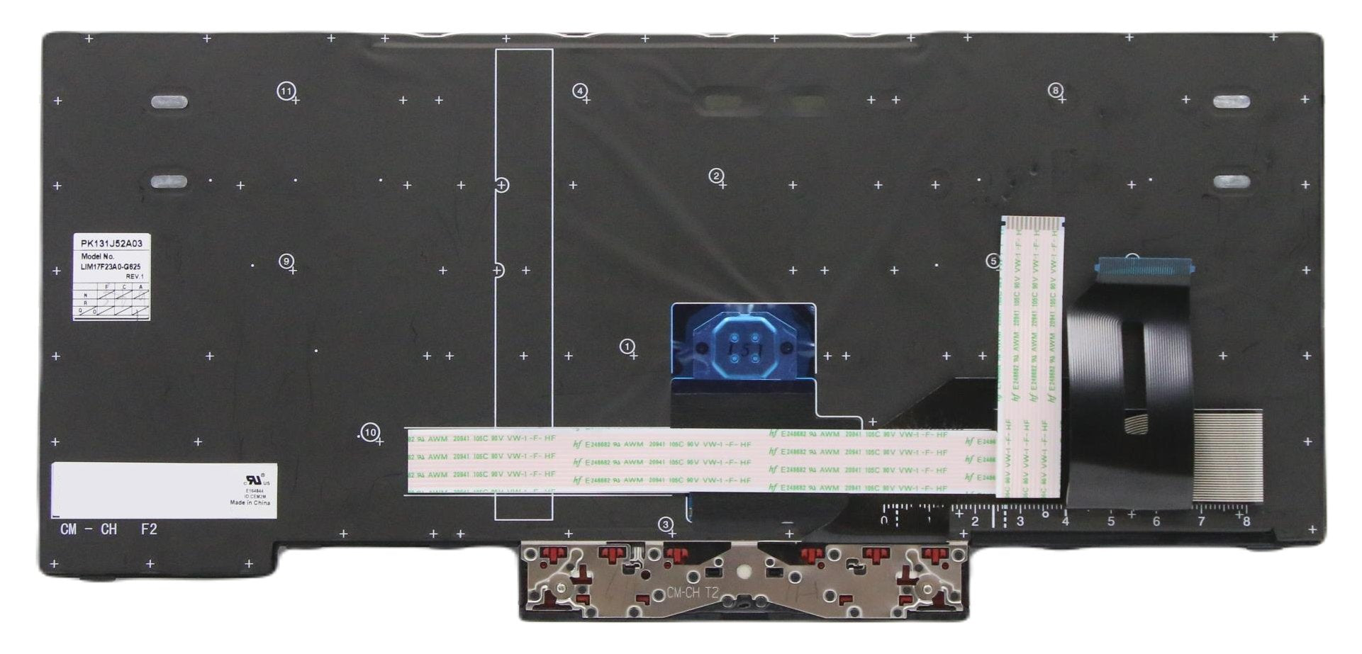 EAN 5704174232629 - Lenovo 5N20X70334 refacción para laptop Teclado imagen 1