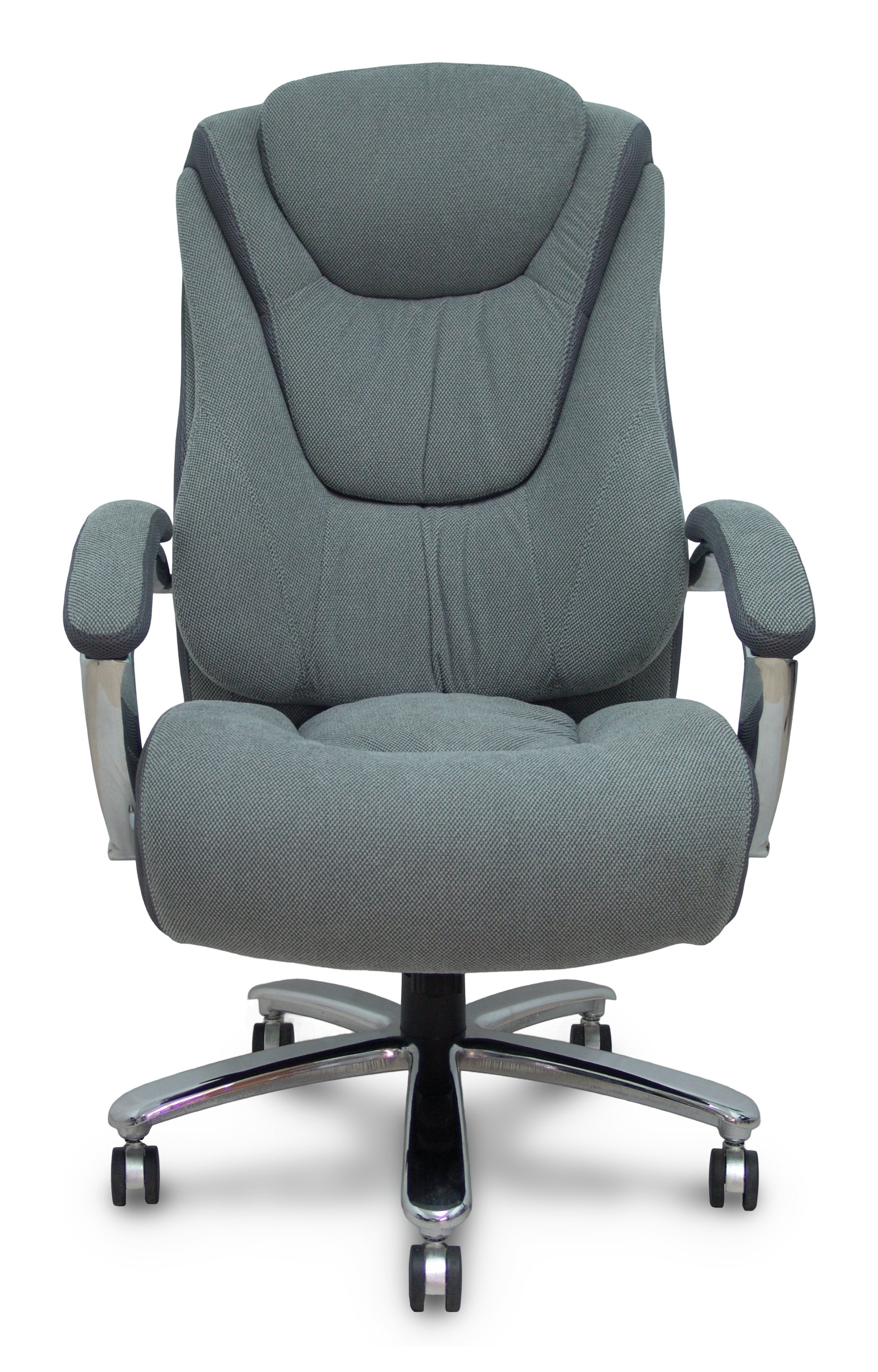 Piqueras Y Crespo Forol Sillon Ergo531 Basculante Tapizado Tela Y 3d Color Gris Base Cromo Ruedas Nailon 60mm