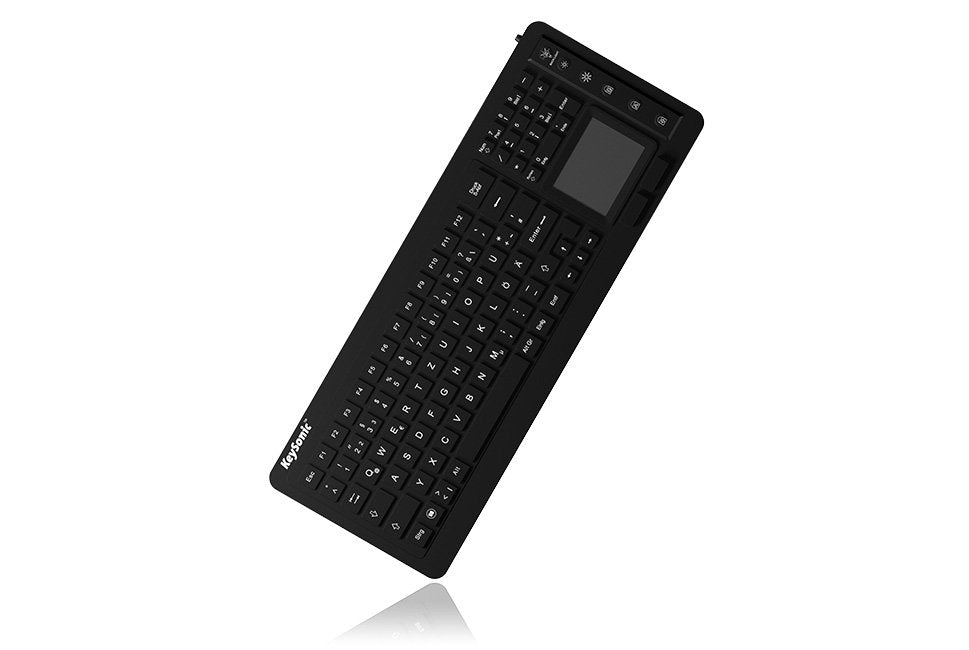 Keysonic Ksk-6231inel Teclado Industrial Usb Qwertz Suizo Negro