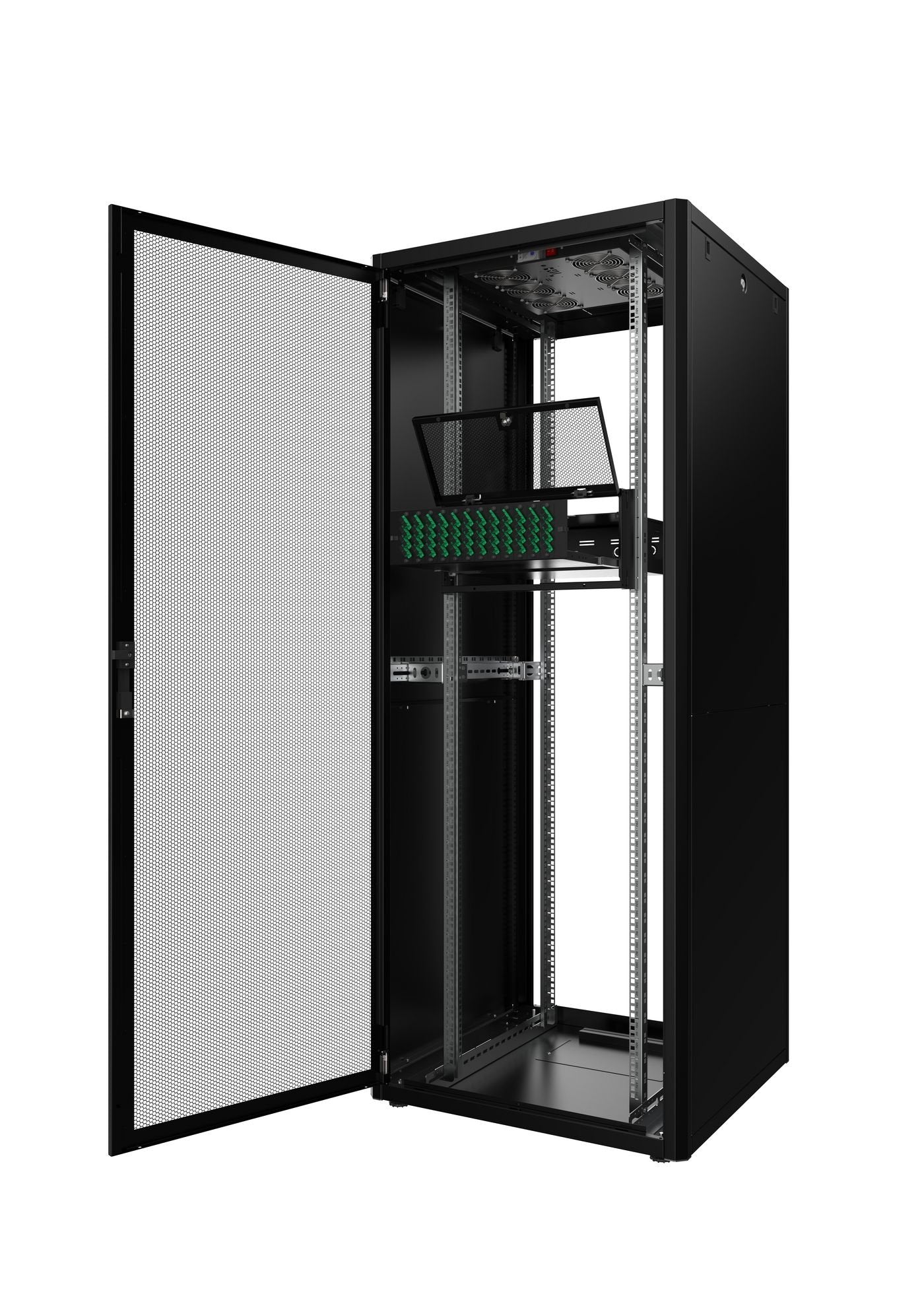 3u 19" Rack Mount, Security Cover Panel