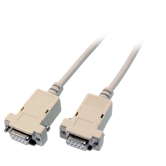 Efb Serielles Laplink Cable , 2x Dsub 9, Bu.-Bu., 3,0m, Beige
