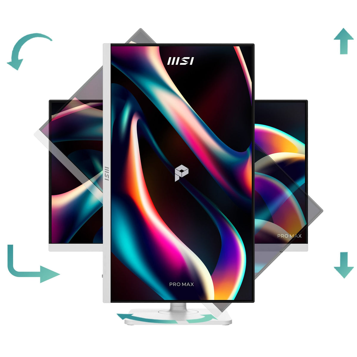 60,5 Cm (23.8") 1920 X 1080 Pixel Msi 9s6-3pf44h-001 16:9 Full Hd Ips 4 Ms 144 Hz Hdr Displayport Hdmi Usb-Hub Pivot Height Vesa Speaker
