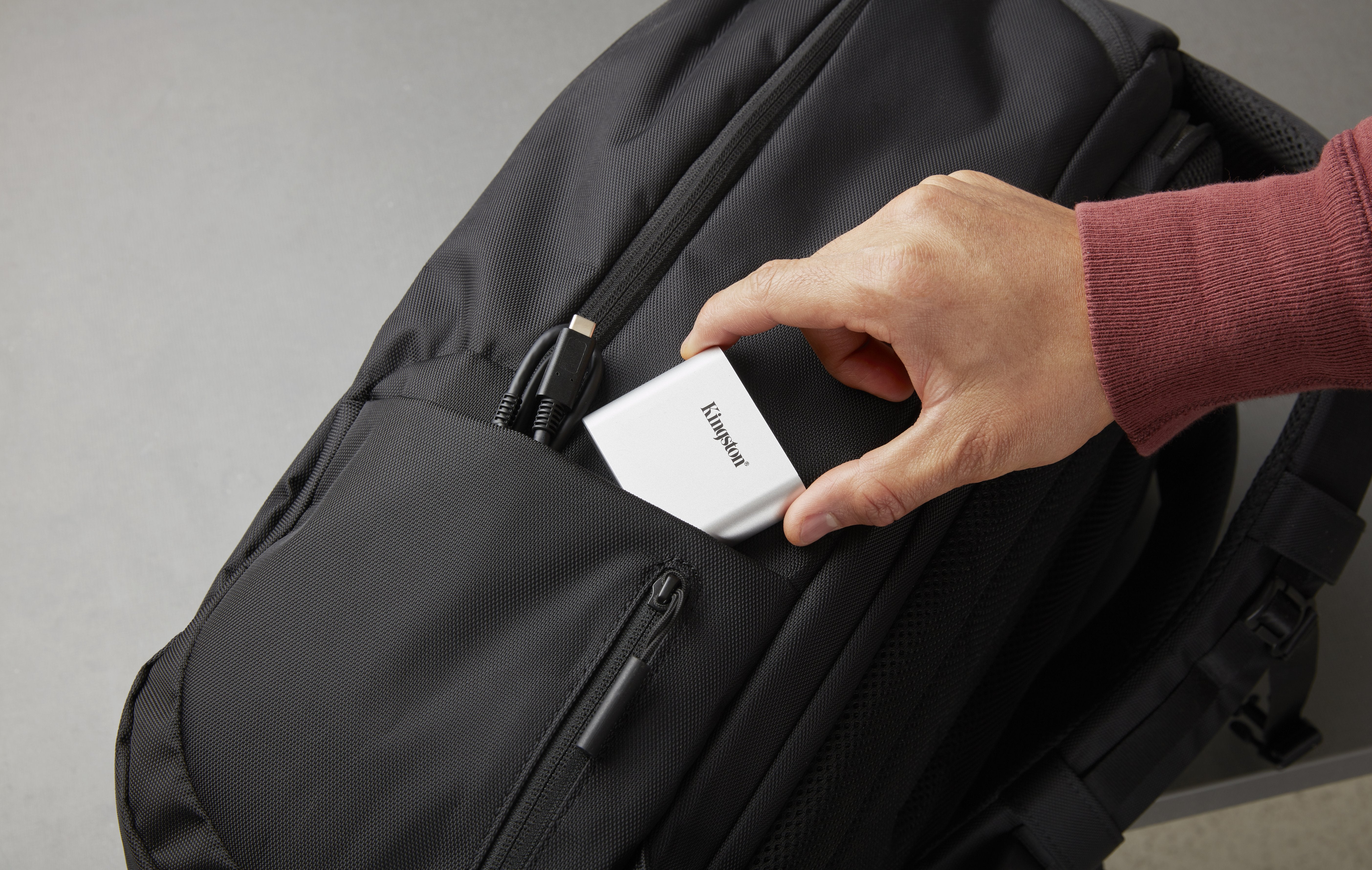 EAN 0740617307740 - Kingston Technology Workflow SD Reader lector de tarjeta USB 3.2 Gen 1 (3.1 Gen 1) Type-C Negro, Plata imagen 10