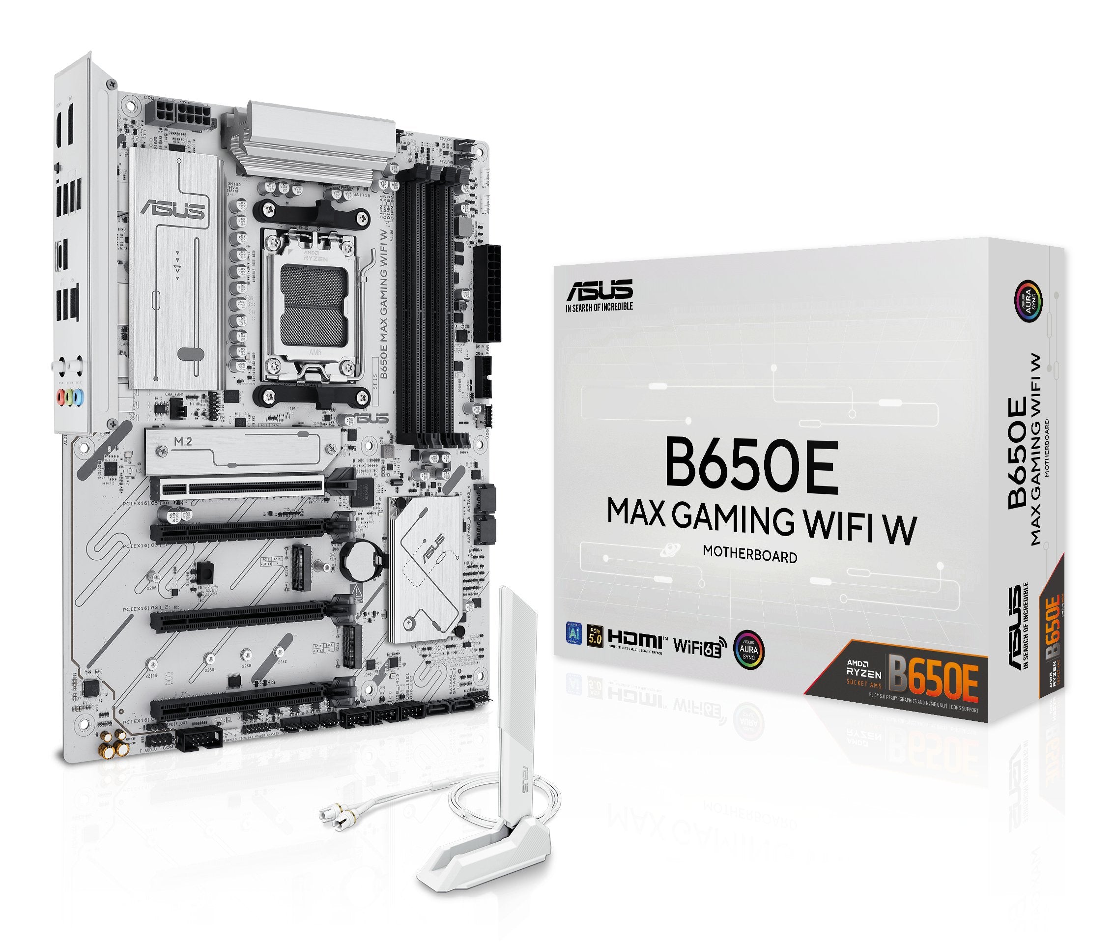 EAN 4711387975596 - ASUS B650E MAX GAMING WIFI W AMD B650 Zócalo AM5 ATX imagen 1
