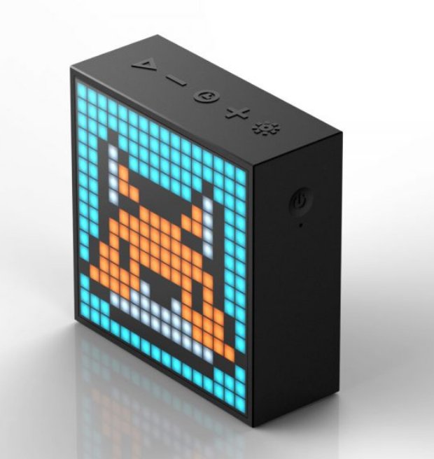 Divoom Altavoz Bluetooth Led Timebox-Evo Pixel Art Negro