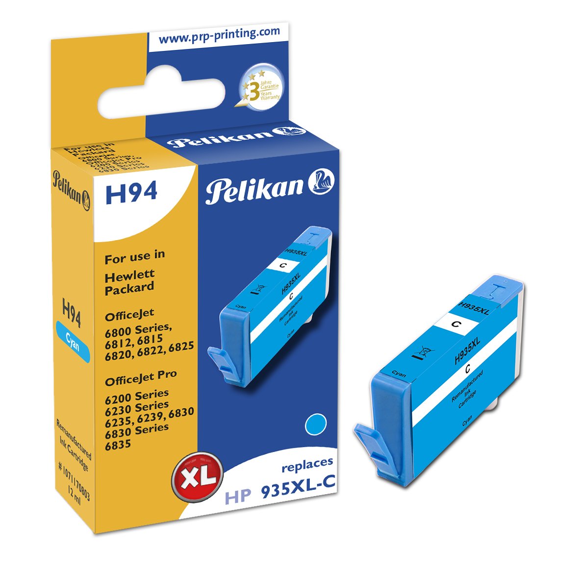 Pelikan Tinte Für Hp C2p24ae