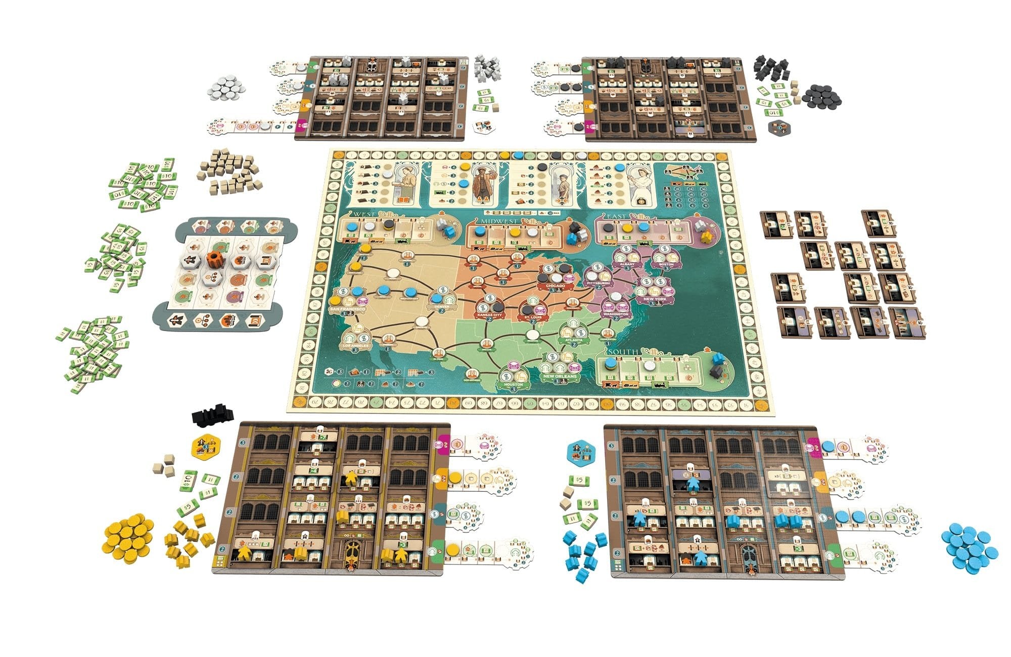 EAN 4250231730849 - Pegasus Spiele Carnegie Juego de mesa Simulación económica imagen 5