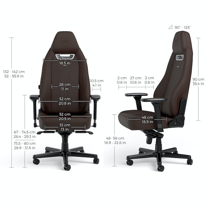Noblechairs Legend Gaming Java Edition Marrón Nbl-Lgd-Ger-Jed
