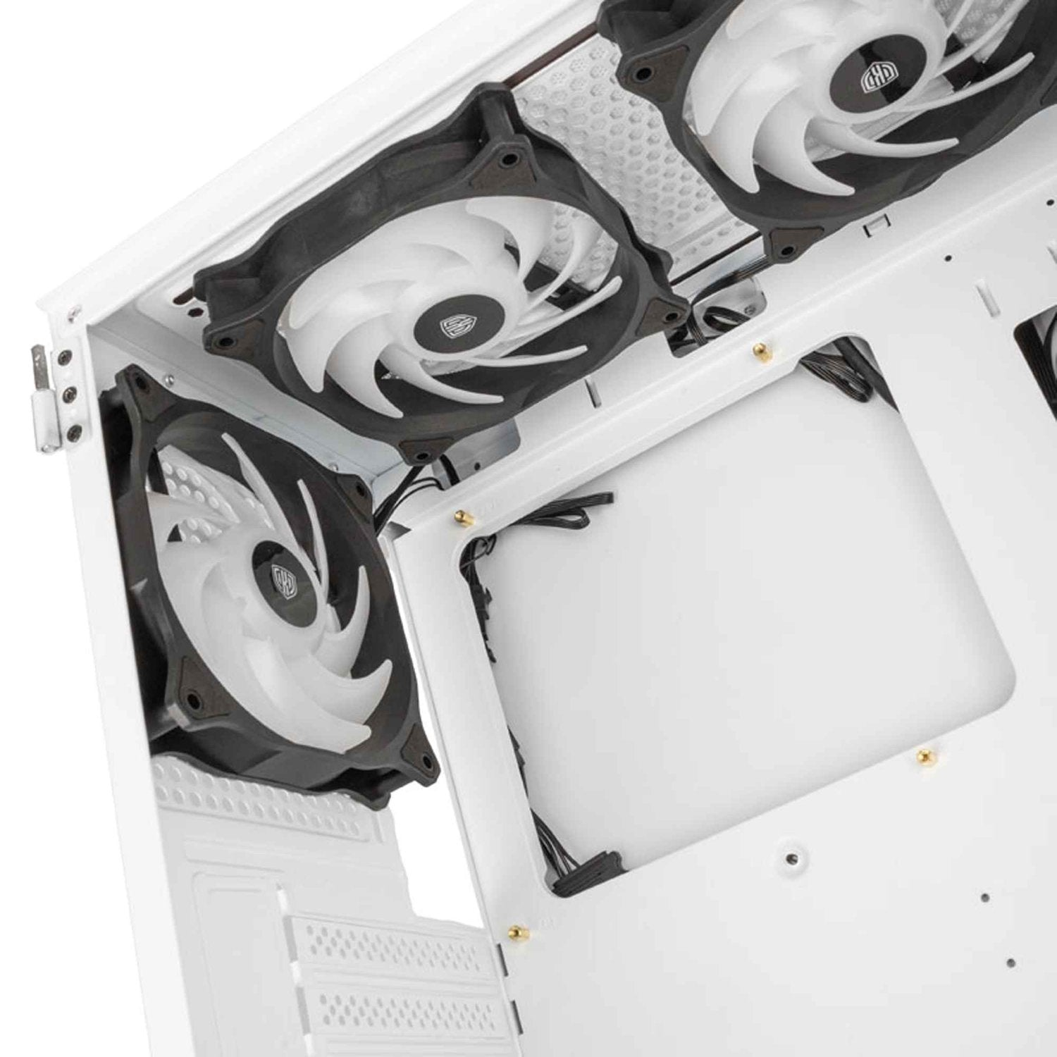 Kolink Observatory Hf Glass Argb Midi-Tower - Blanco