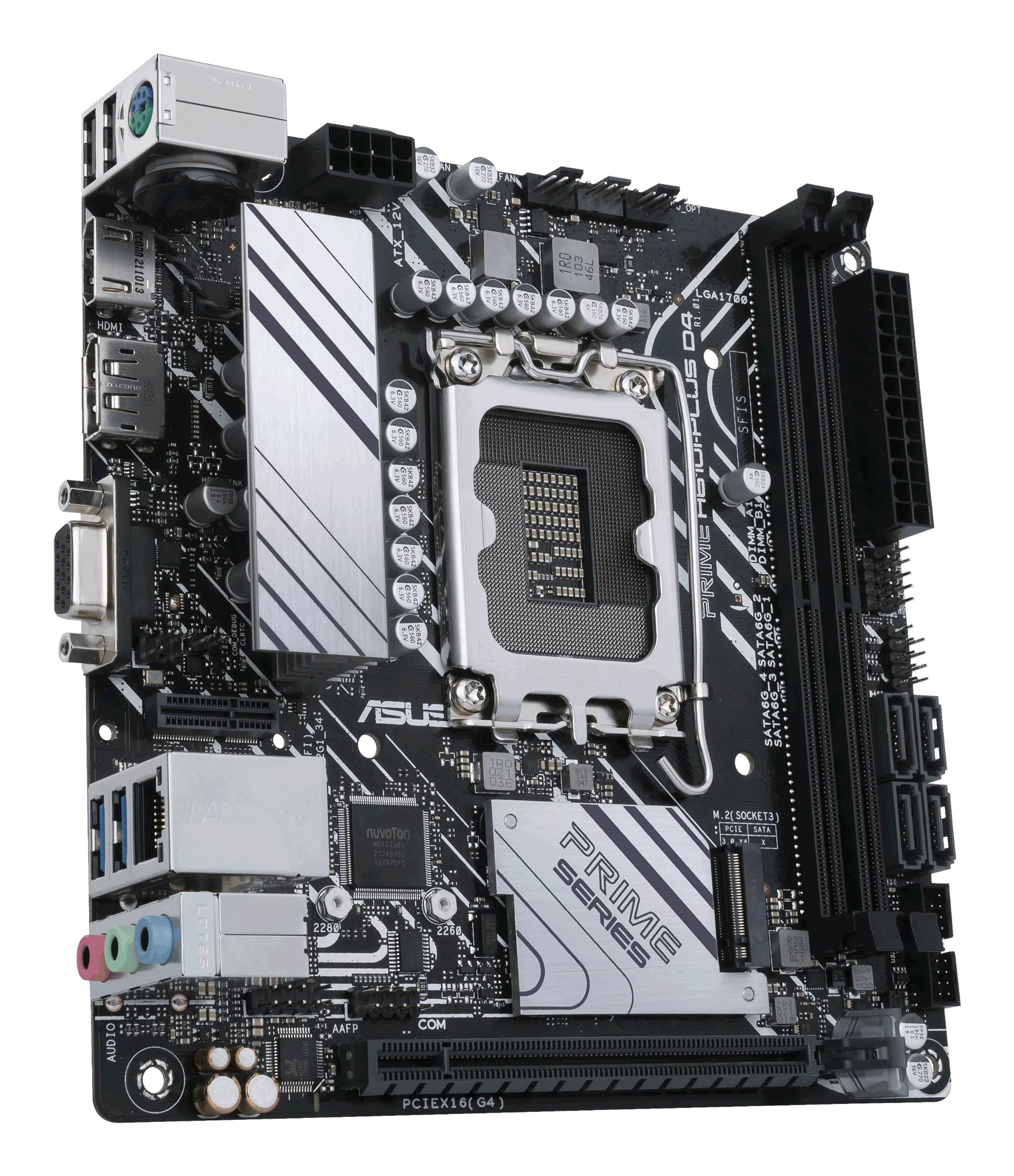 EAN 4711081755753 - ASUS PRIME H610I-PLUS D4-CSM Intel H610 LGA 1700 mini ITX imagen 4