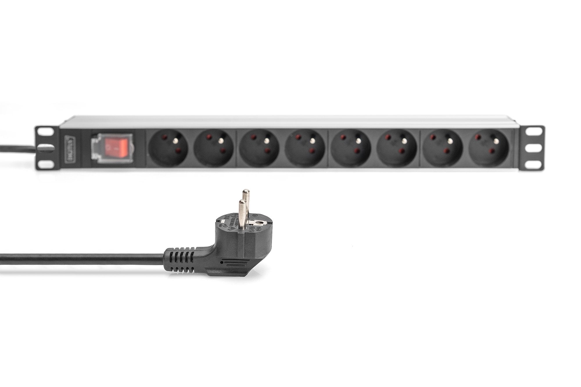 Regleta Digitus Pdu 1u 8xcee7 5 Salidas 230v 16a Negro