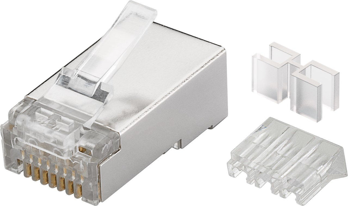 Goobay 72502 Conector Rj-45 Plata