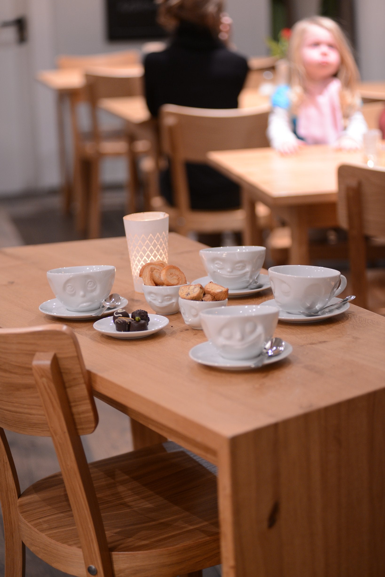 Fiftyeight Kaffeetasse 200ml - Grinsend Blanco