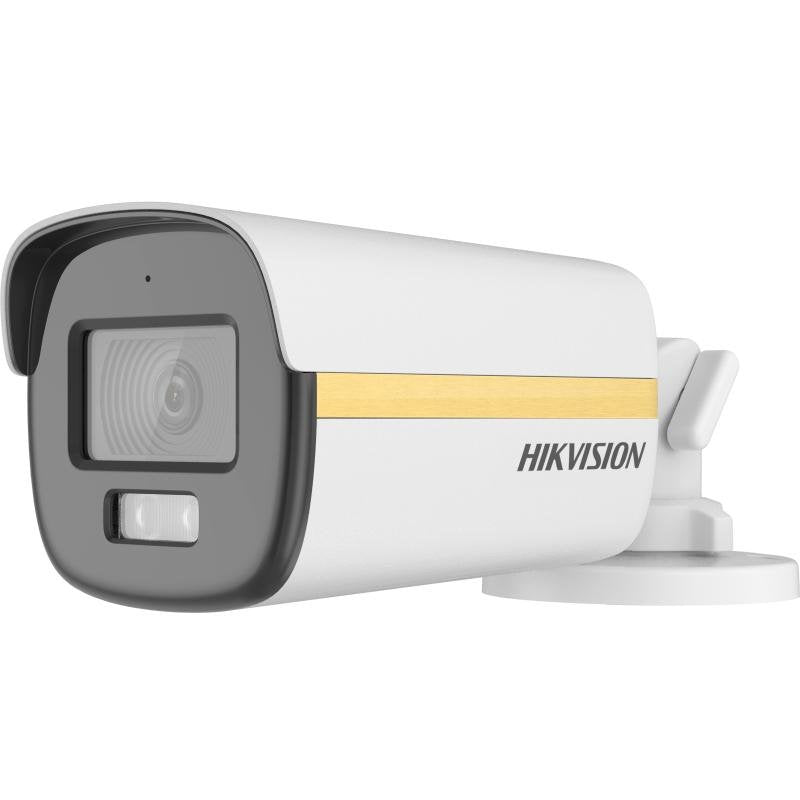Hikvision Ds-2ce12df3t-Lfs(2.8mm) Cámara Bullet Fija De 2 Mp Colorvu Con Doble Iluminación