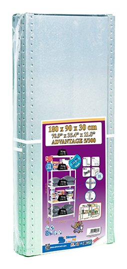 EAN 8435104993606 - Simonrack Advantage Mini 5/400 Metal Blanco imagen 4