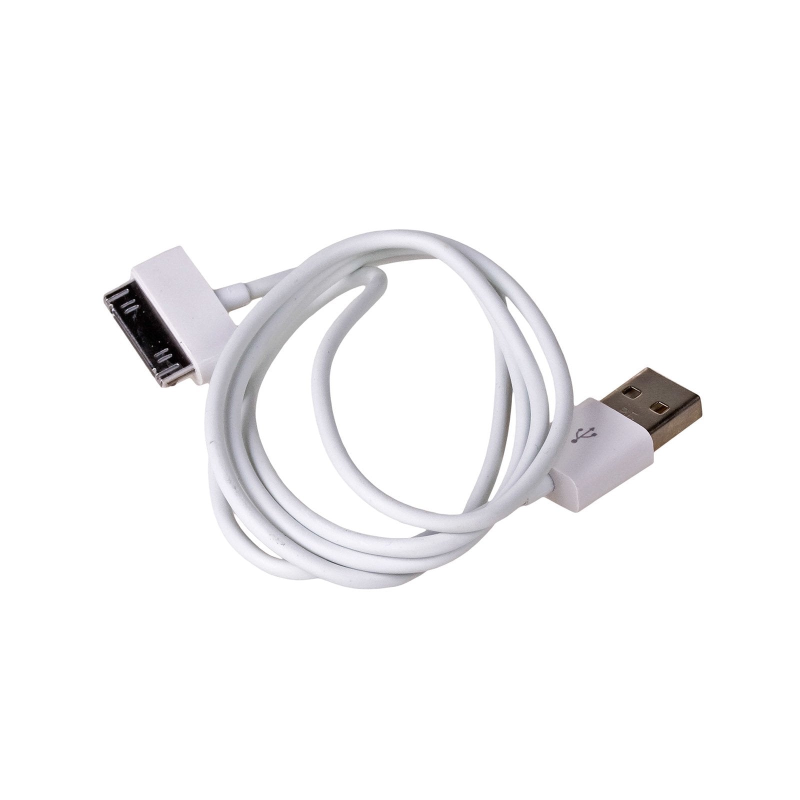Cable Akyga Ak-Usb-08 (Usb M - Apple 30-Pin M; 1 M; White Color)