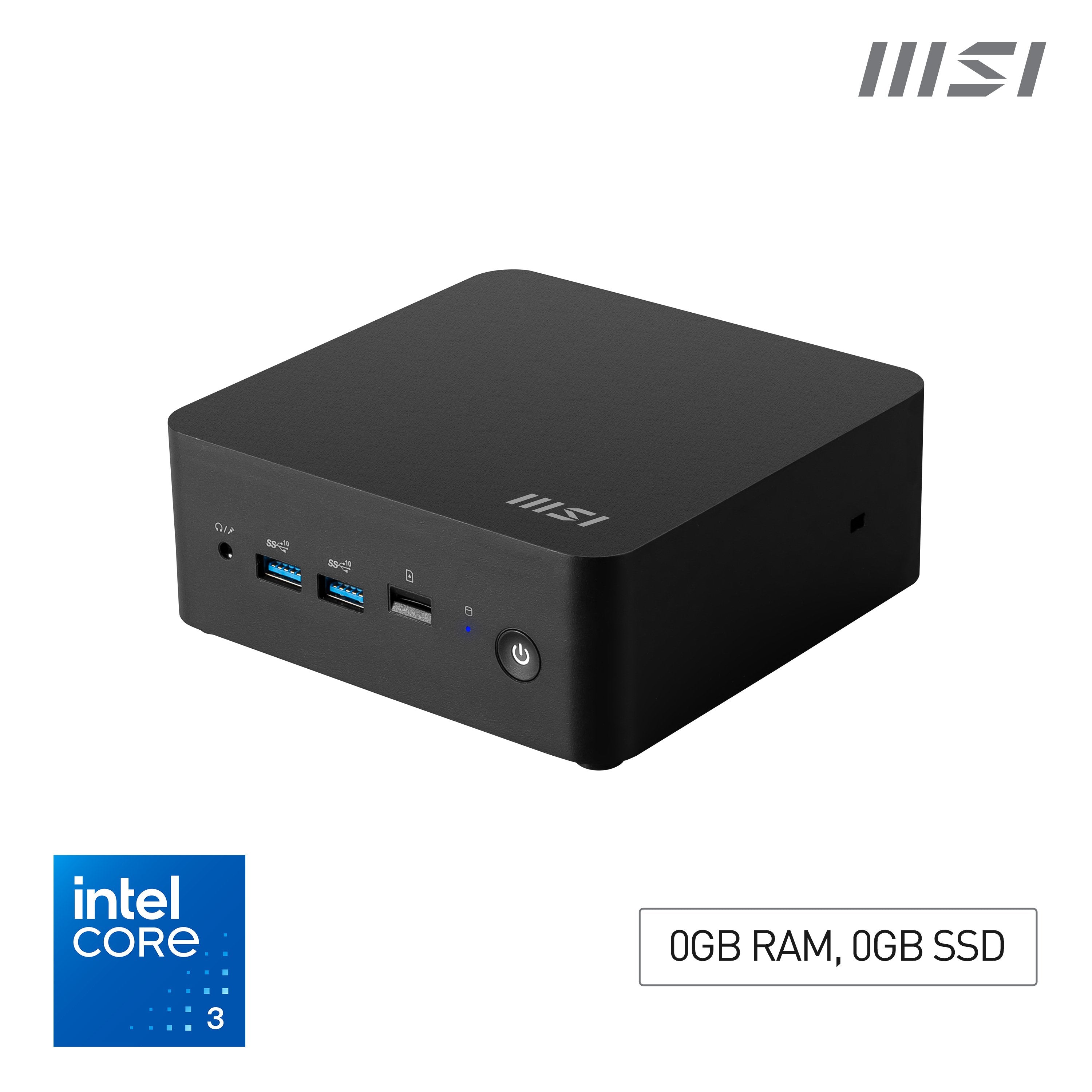 EAN 4711377264402 - MSI Cubi NUC 1MG-014BEU Mini PC Negro 100U Intel® SoC imagen 1