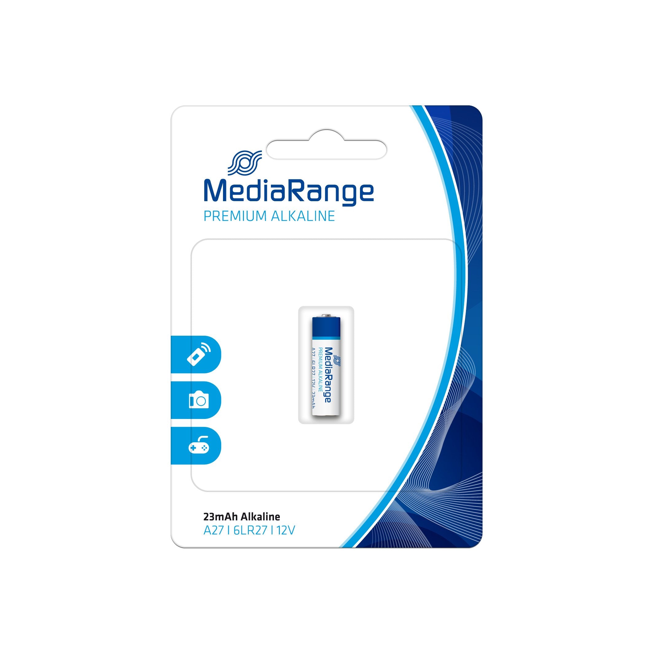 EAN 4260283116256 - MediaRange MRBAT115 pila doméstica Batería de un solo uso A27 Alcalino imagen 1