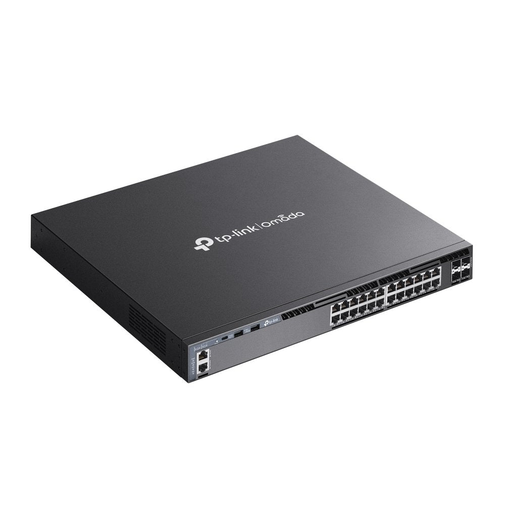 EAN 4895252501476 - TP-Link Omada SG6428X switch Gestionado L3 Gigabit Ethernet (10/100/1000) 1U Negro imagen 4