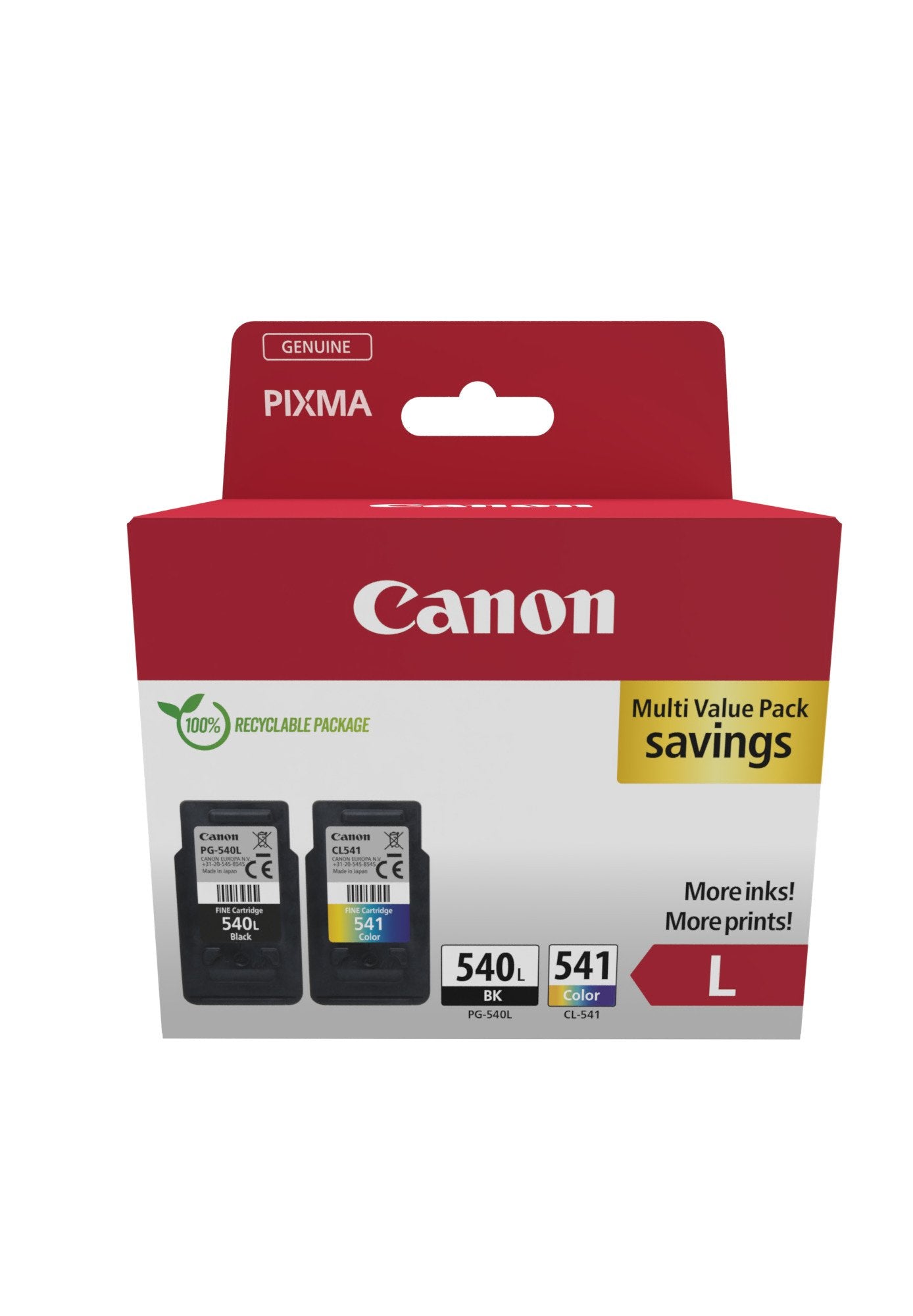EAN 8714574679358 - Canon 5224B013 cartucho de tinta 2 pieza(s) Original Negro, Cian, Magenta, Amarillo imagen 1