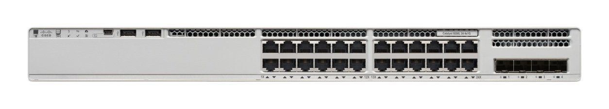 EAN 0889728170253 - Cisco Catalyst C9200L Gestionado L3 Gigabit Ethernet (10/100/1000) Gris imagen 1
