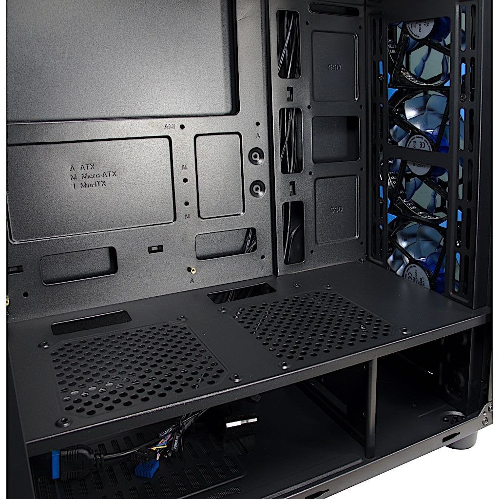 Caja Pc Inter-Tech Cxc2 Tower Negro