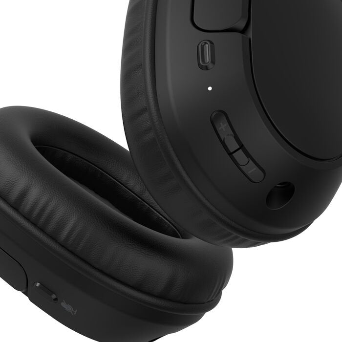 EAN 0745883908868 - Belkin AUD009HQBK auricular y casco Auriculares Inalámbrico Diadema Llamadas/Música USB Tipo C Bluetooth imagen 3