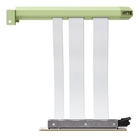 Hyte Pcie 5.0 Hyper Riser, Cable De Extensión Verde/Blanco, 20cm Acc-Hyte-Pcie50-Mm