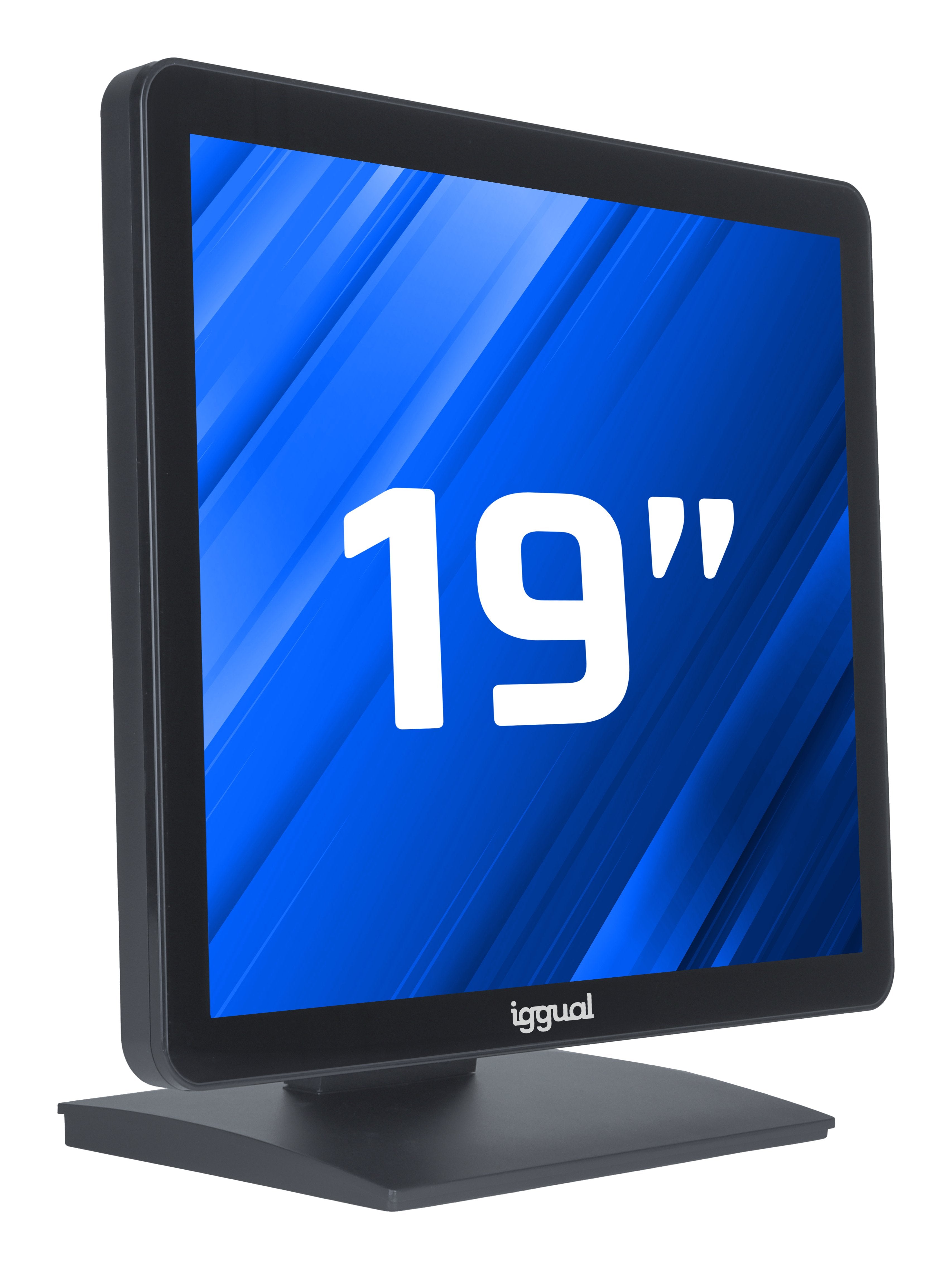 Monitor Iggual Táctil Capacitivo 19" Vga Hdmi Usb