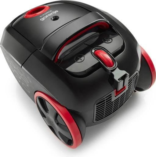 Aspirador Gorenje Vce21sfbkr Con Bolsa, Potencia 850 W, Radio De Trabajo 8 M, Negro