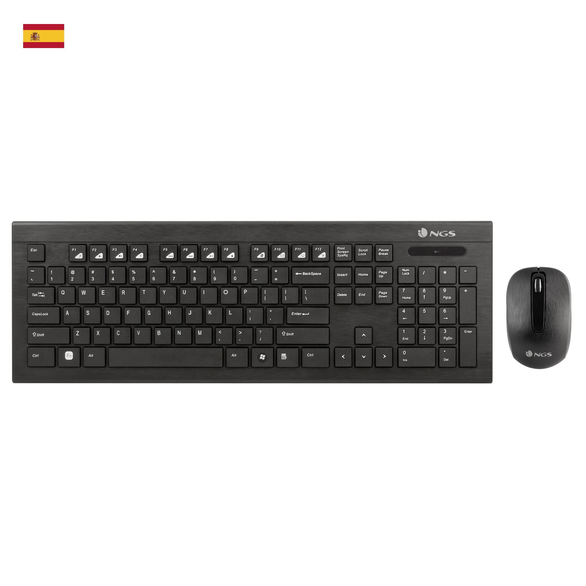 Teclado Y Ratón Inalámbricos Ngs Dragonfly Kit