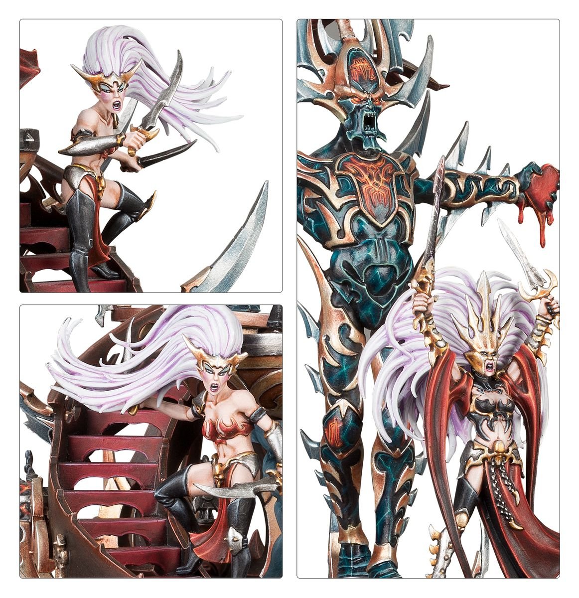 Warhammer Aos - Spearhead Daughters Of Khaine Coterie De L'Ombre Khainite