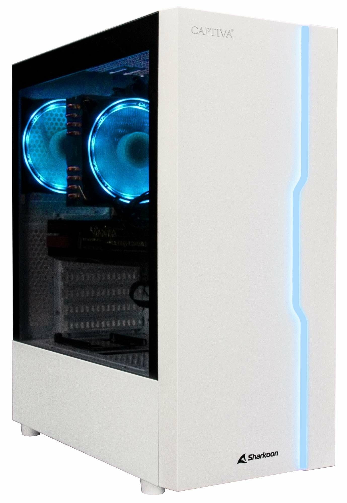 Captiva Advanced Gaming R86-339 Amd Ryzen 5 5600 32 Gb Ddr4-Sdram 1 Tb Ssd Nvidia Geforce Rtx 4060 Windows 11 Home Escritorio Pc Blanco