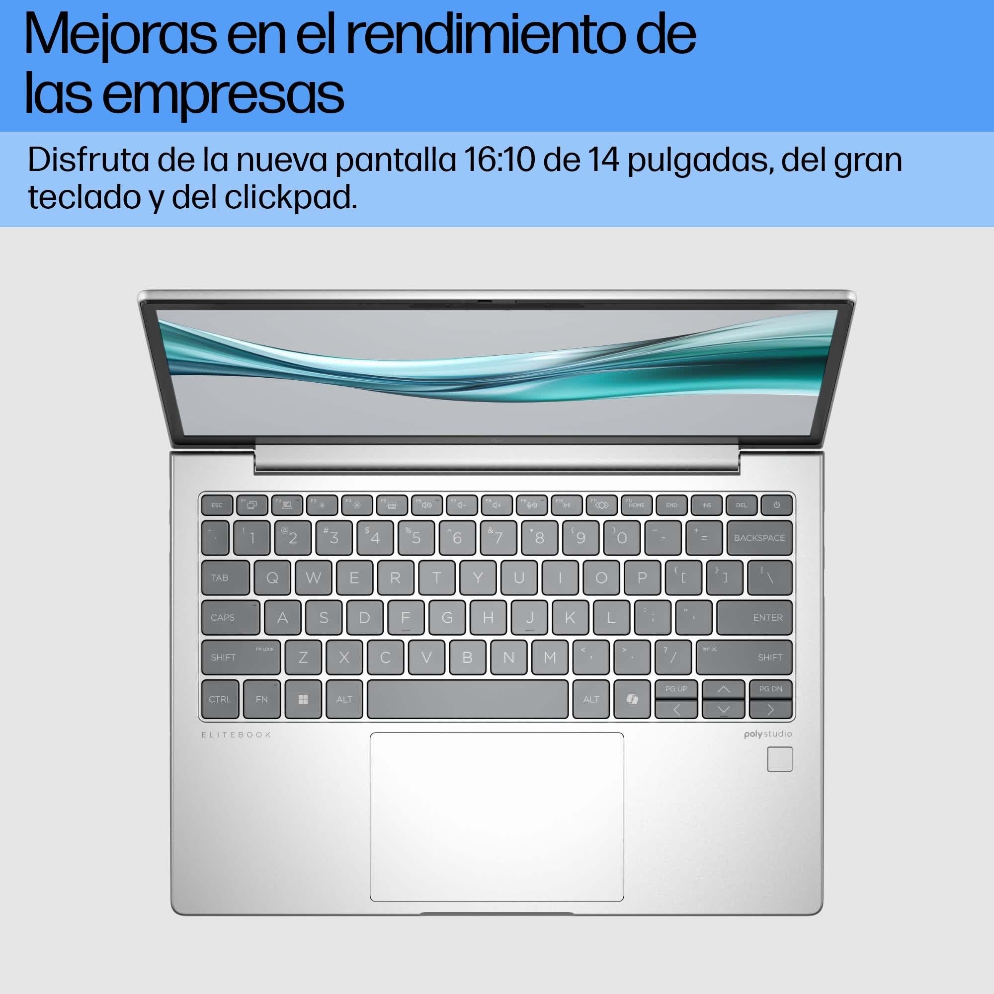 EAN 0198701106463 - HP EliteBook 640 G11 Intel Core Ultra 5 125U Portátil 35,6 cm (14") WUXGA 16 GB DDR5-SDRAM 512 GB SSD Wi- imagen 8