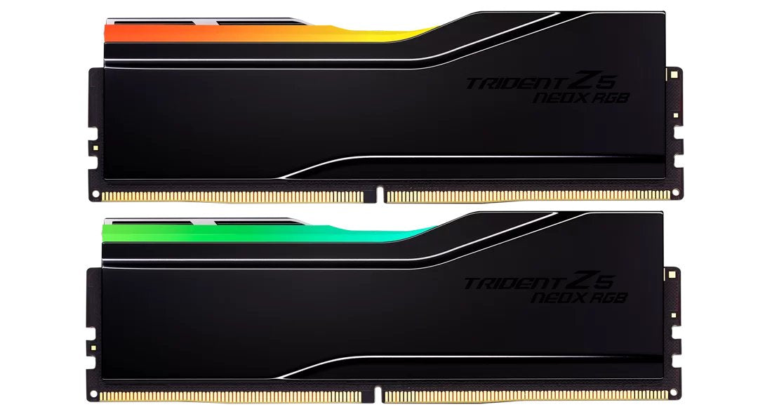 G.Skill Dimm 32 Gb Ddr5-6000 (2x 16 Gb) Dual-Kit (Negro, F5-6000a3636f16gx2-Tz5nxrn, Trident Z5 Neo X Rgb) F5-6000a3636f16gx2-Tz5nxrn