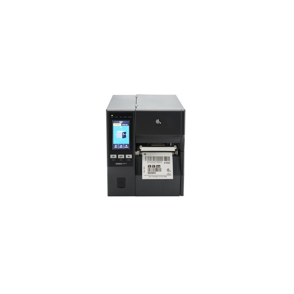 Tt Printer Dt Zt411 4in 300 Dpiprnt Ser Usb 10/100 Eth Bt 4.1/Mfi Us