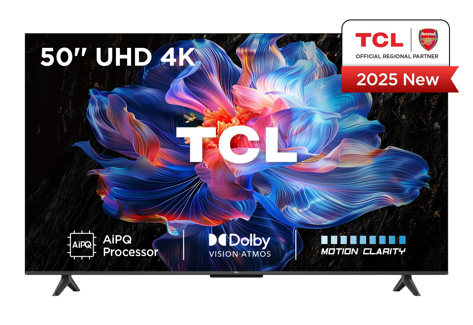 Tcl 50v6c (125.7 Cm (50 Zoll), Negro, Ultrahd/4k, Triple Tuner, Aipq-Prozessor) 50v6c