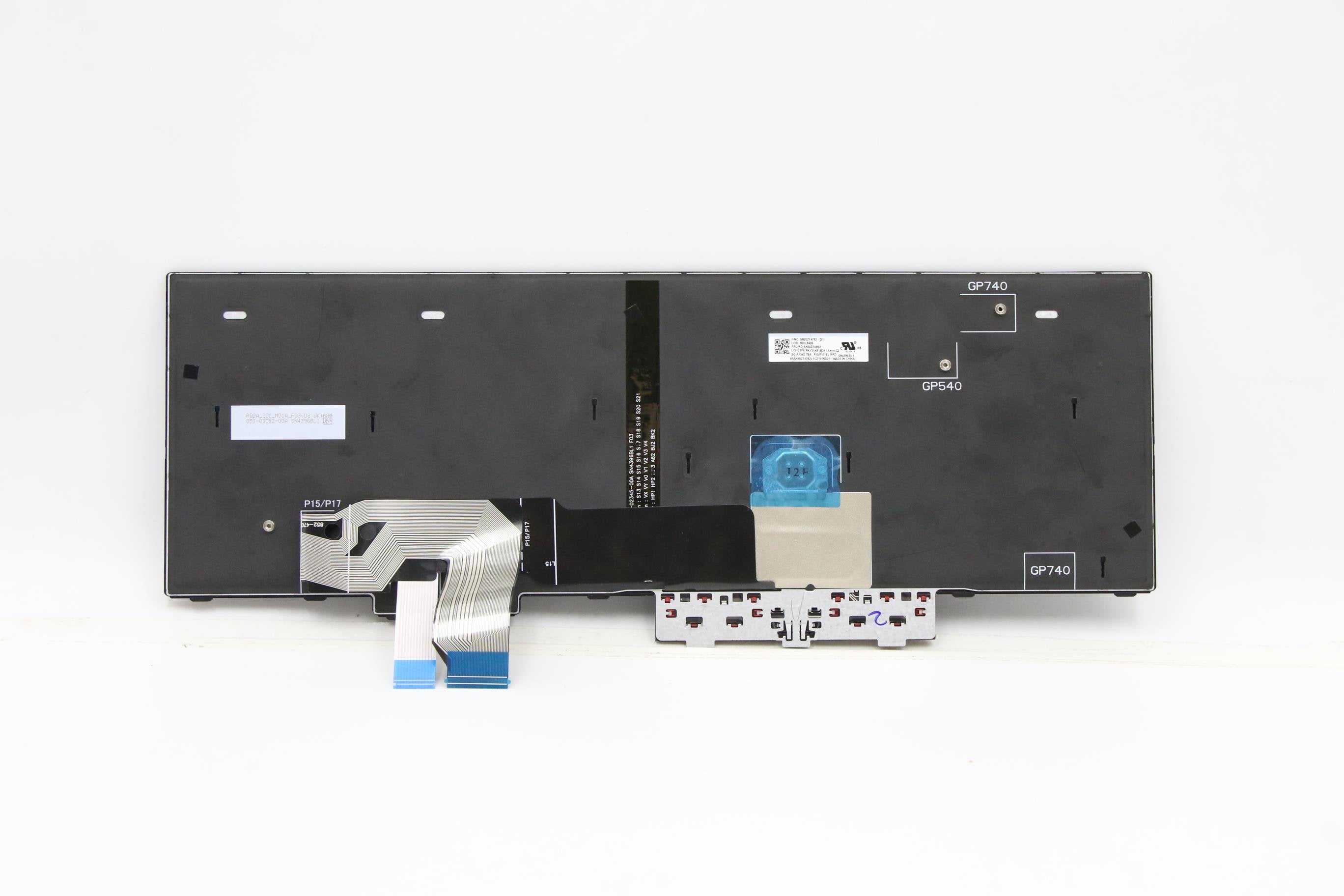EAN 5704174658221 - Lenovo 5N20Z74893 refacción para laptop Teclado imagen 2