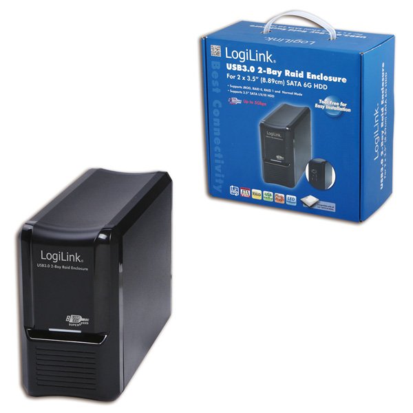 Logilink Ua0154 Caja Para Disco Duro Externo 3.5"