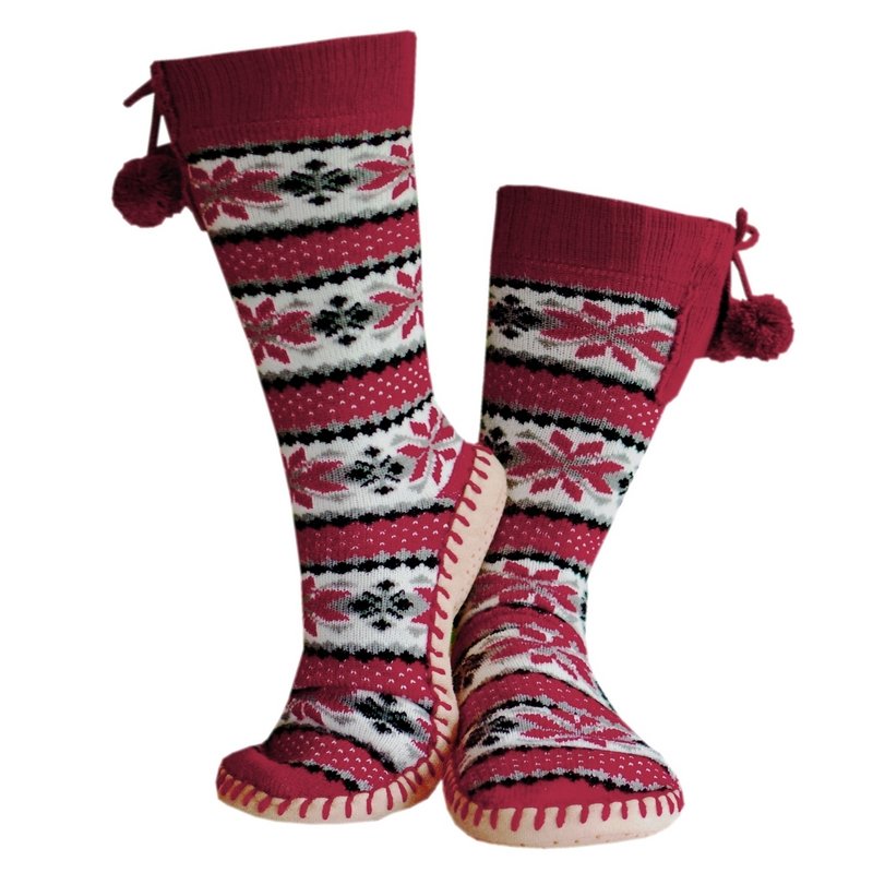 EAN 5908246727147 - Glovii GQ5L zapatillas Bota pantufla Unisex Burdeos imagen 2