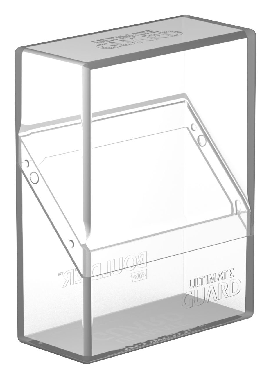 Ultimate Guard Boulder Deckcase 40+ Tamaño Estándartransparente
